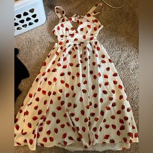 Shein Strawberry Dress